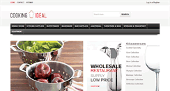 Desktop Screenshot of cookingideal.com